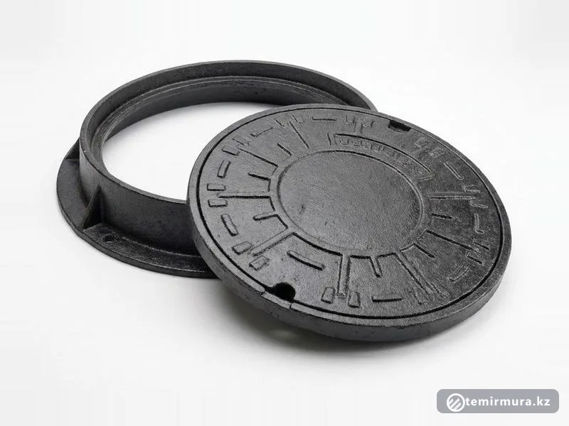 Люк чугунный В125 620 мм ВЧШГ50 — Ду620, склад TEMIR MURA