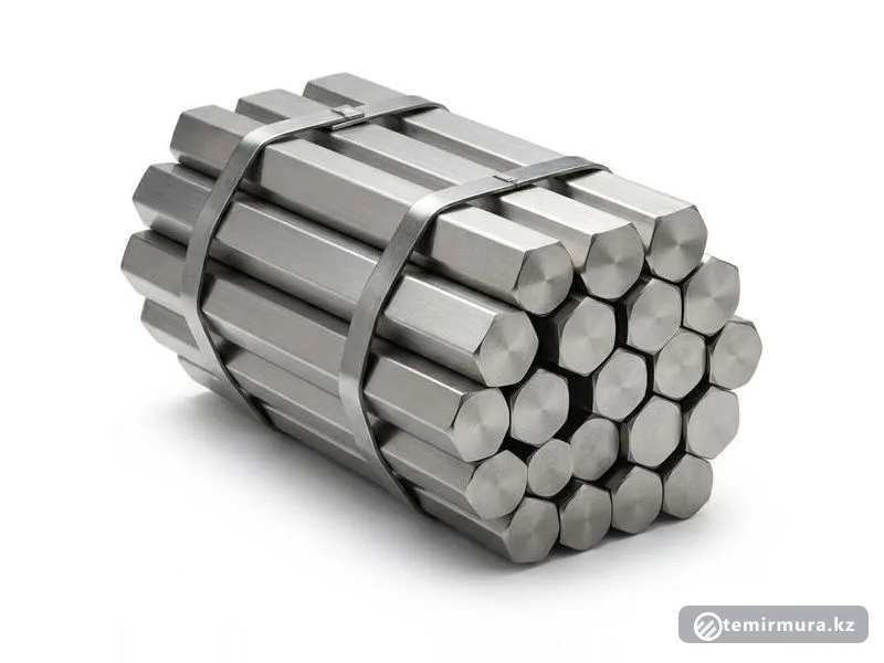 Шестигранник нержавеющий AISI 304 2 мм — 2×2 мм, склад TEMIR MURA